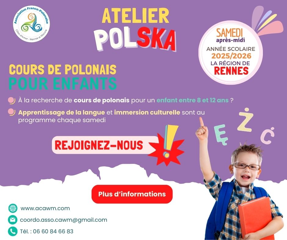 cours de polonais pour enfants Atelier Polska