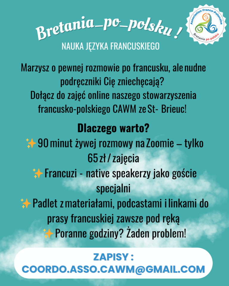 Bretania po polsku, nauka jezyka polskiego