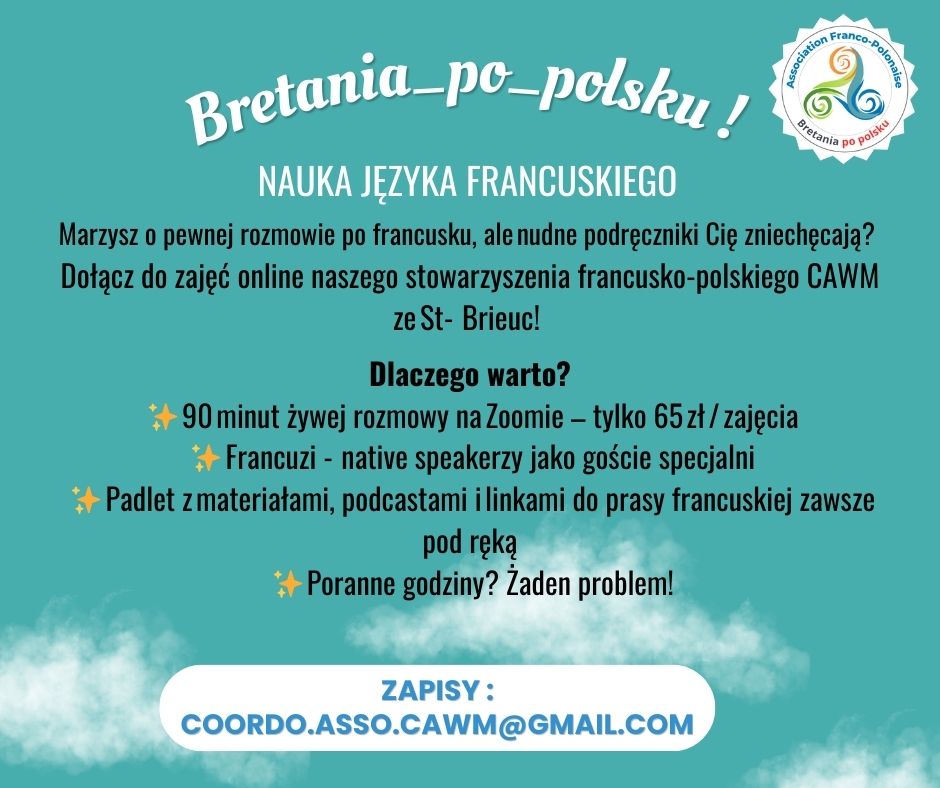 nauka jezyka francuskiego , Bretania po polsku