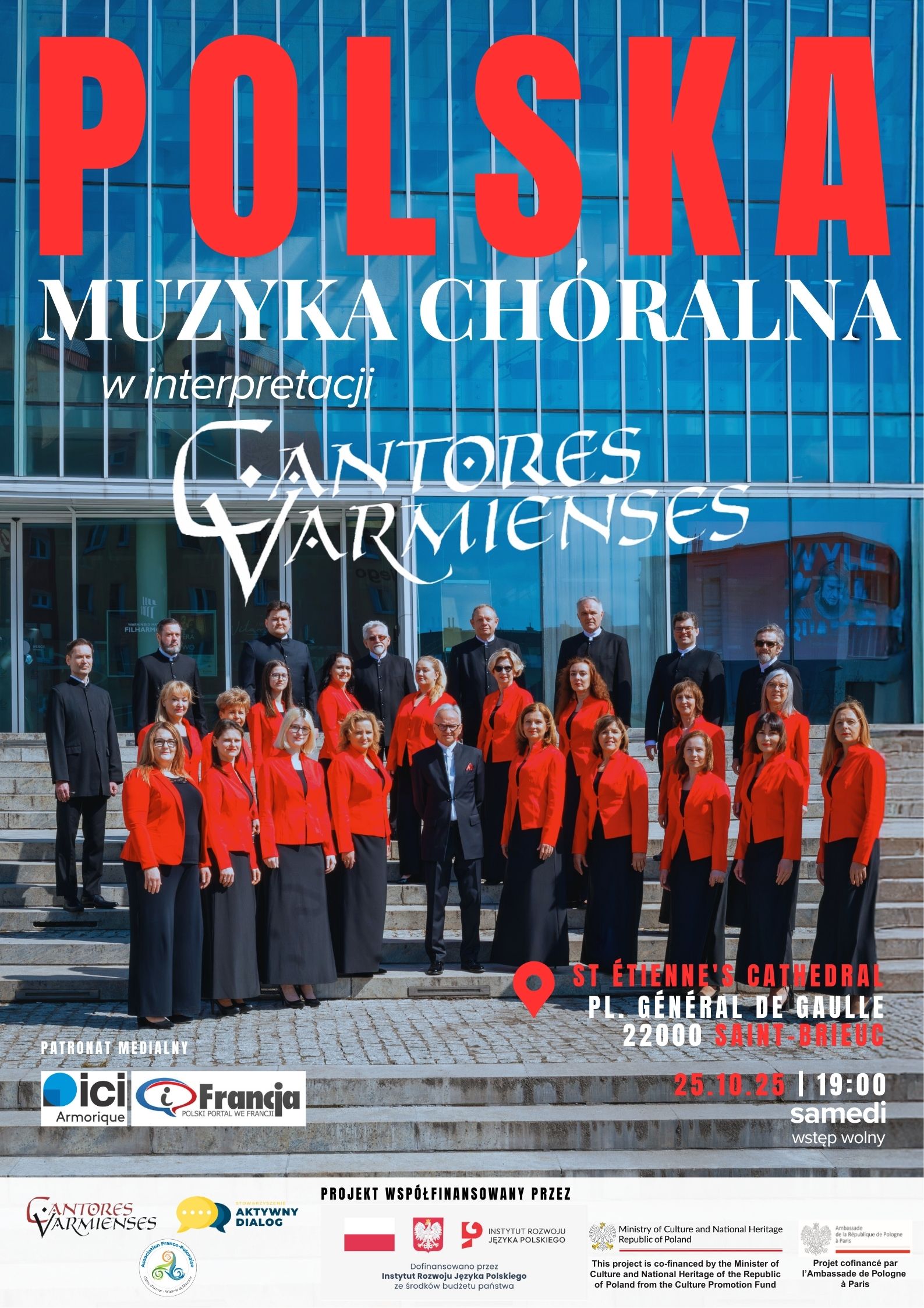 Concert Cantores Varmienses St Brieuc