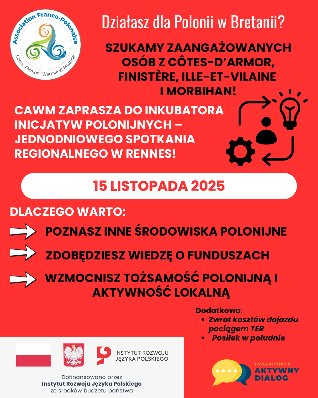 Sieciujemy Polonię w Bretanii-Inkubator Inicjatyw Polonijnych