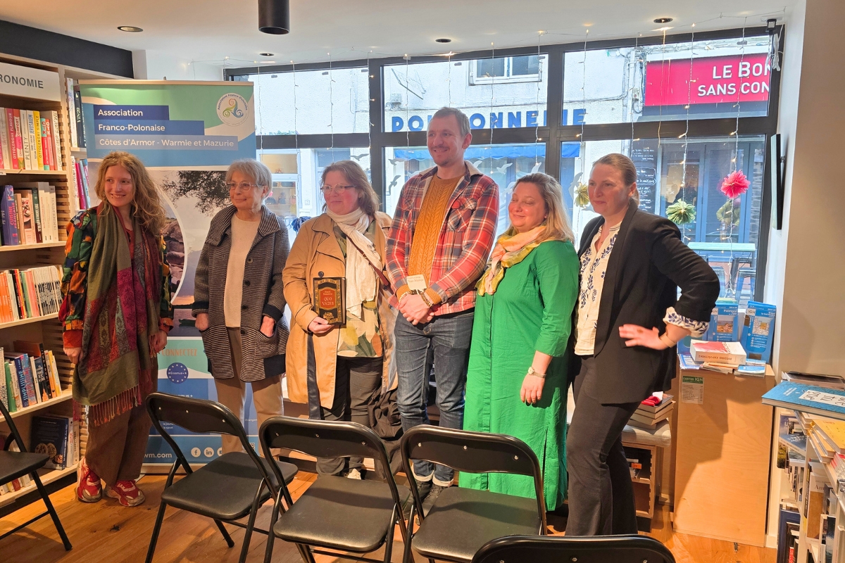 Racontres Litteraires, Yvelin Bodin, Jean Lucas, Anna Wroniewicz, Sylwia Rusak