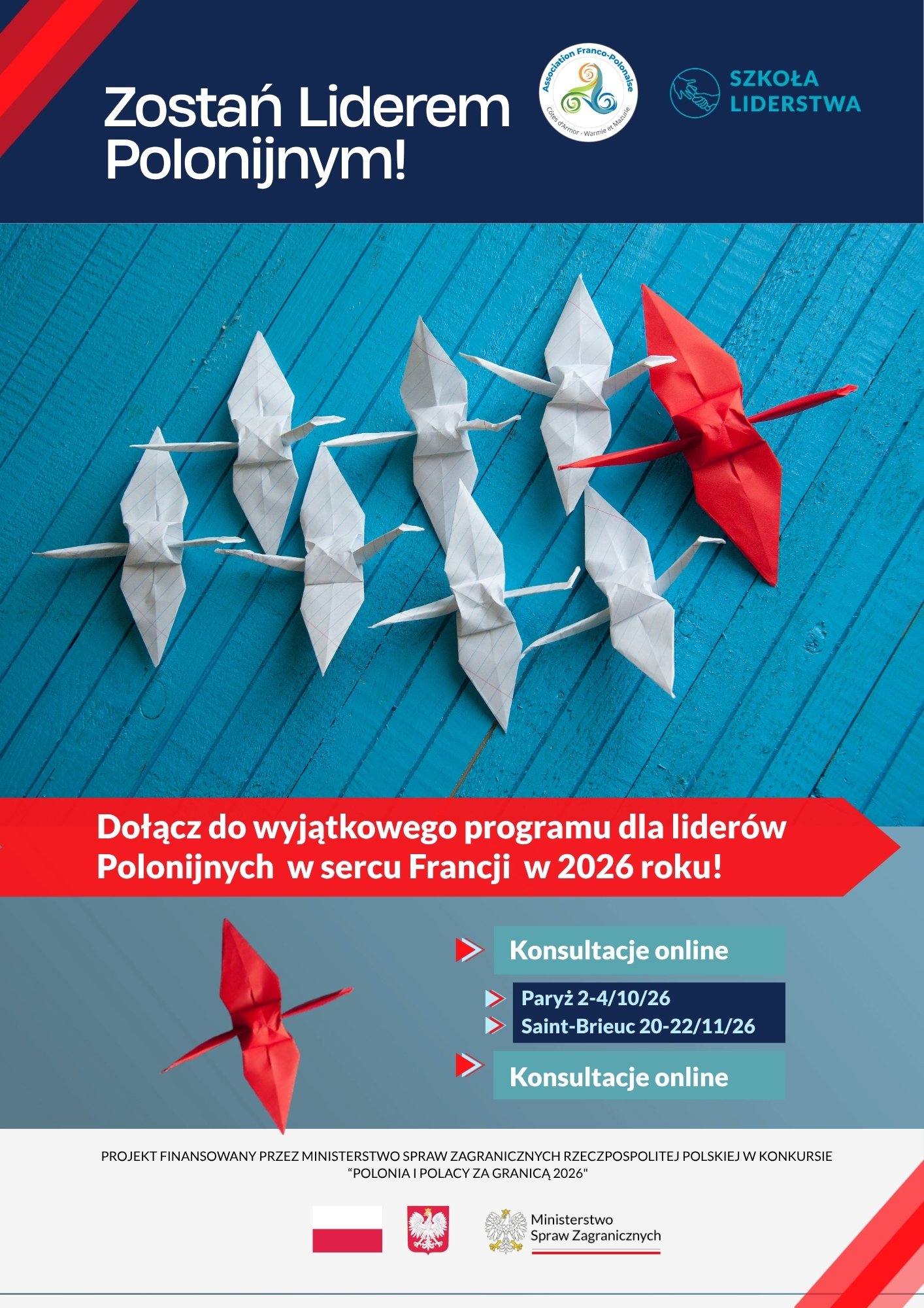 Inkubator Liderów Polonijnych we Francji 2026